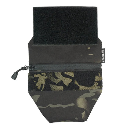 Tactical Abdominal Bag Vest Laser Cutting Molle Pouch Expansion Conversion Protect Bag Accessories