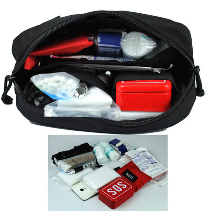 Molle Utility EDC Waist Bag Tactical Pouch Medical First Aid Bag Belt Pouch Outdoor Sports Hunting Bag