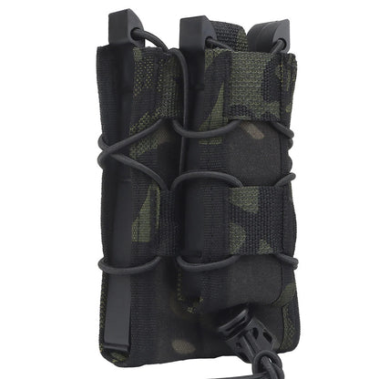 OPHIDANTAC 9MM 5.56 Magazine Pouches Tactical AK AR M4 AR15 Single Magazine Bag Rifle Molle Mag Holster Pouch Hunting