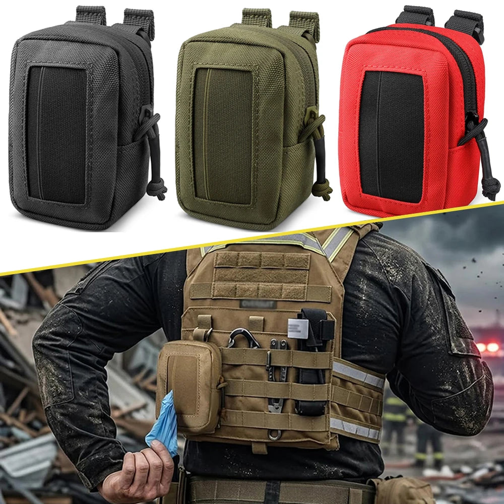 Disposable Glove Pouch Nylon Duty Belt Gloves Holder Outdoor Waist Belt Vest Accessory Pouch Tactical Hunting Bags Accessories