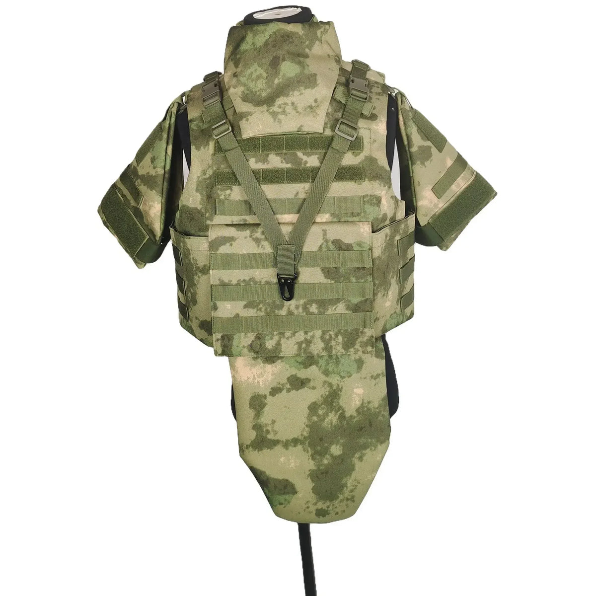 Full Protective Hunting Tactical Vest Outdoor Molle Plate Carrier Tactics Camouflage Equipment Collar Shoulder Protector