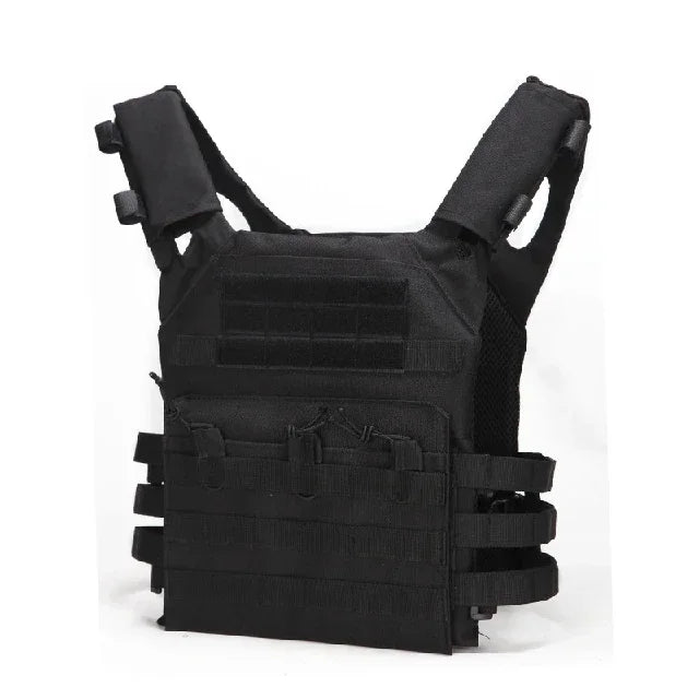 600D Security Tactical Vest Body Armor Lightweight Adjustable JPC Molle Pouch Plate Carrier Hunting Vest Training CS Game Gear