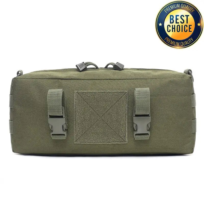 Tactical Pouch Molle EDC Nylon Waterproof Hunting Bag Sports Fishing Waist Pack Travel Camping Hunting Cross-body Shoulder Bag