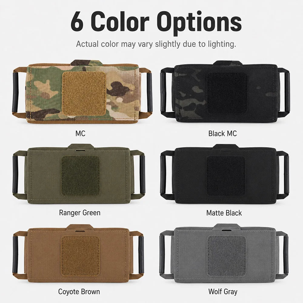 Tactical IFAK Medical Pouch MOLLE First Aid Bag Quick Access Trauma Kit Holder for Vest Belt Airsoft Outdoor Emergency  Gear