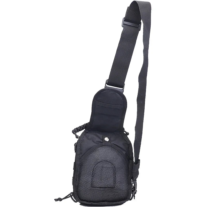 Tactical Molle Laser Punching Bag Portable Sport Crossbody Bag Outdoor Hiking Camping Sport Shoulder Bag Check Bag