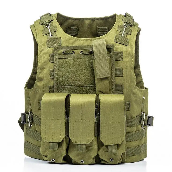 FX-Airsoft Military Molle Combat Assault Plate Carrier, Tactical Vest, CS Outdoor Clothing, Hunting Accessories, 7 Colors