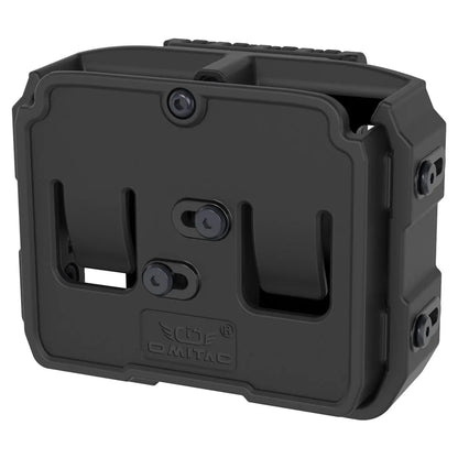 Universal Double Magazine Pouch with Belt Clip for Various Caliber Single Or Double Stack Magazines