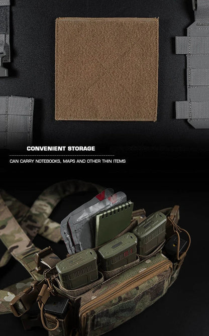 Outdoor Storage Bag With Hook And Loop Velvet Tape Interlayer For Storing Laptops Maps Thin Items Storage bag