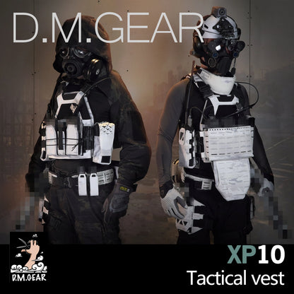 DMGear XP10 Tactical Vest Quick Release Adjustable Airsoft Gear Equipment Accessory Wargame Outdoor Hunting Outdoor