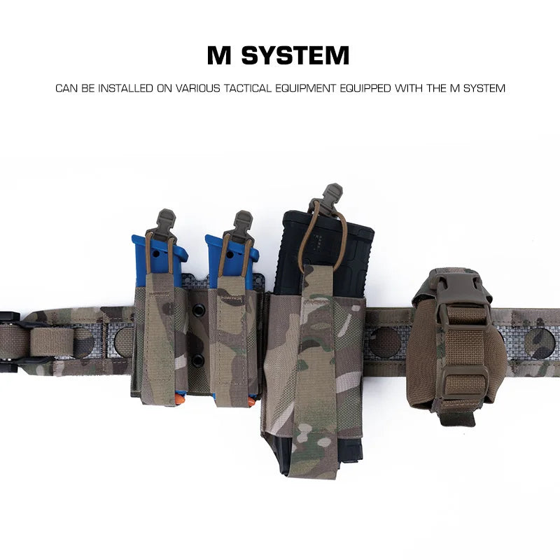 Tactical M67 Grenade Pouch Flexible Storage Bag Plate Carrier Molle Mini Elastic Fixed Pocket Grenade Holder Tool Bag