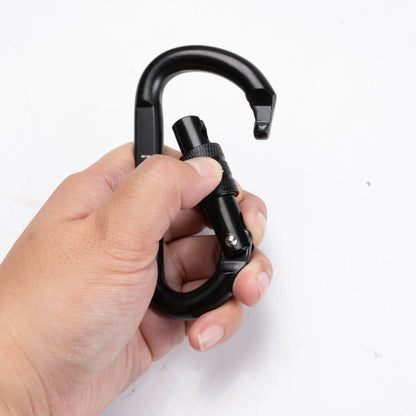 Camnal Custom 30KN Titanium Carabiner Stainless Steel Climbing Gear for High-Altitude Work Tree Climbing Fall Protection