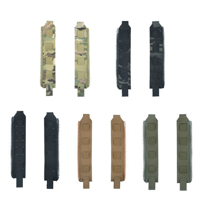Tactical Back Panel Zipper MOLLE Adapter 500D Nylon Lightweight Versatile For Rear Pack Plate Carrier 3950 Vest Hunting Gear