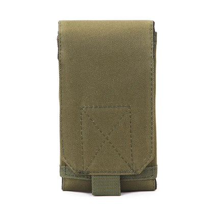 Tactical Phone Bag Molle Sport Waist Belt Phone Pouch Outdoor Waterproof Nylon EDC Mobile Phone Bag Sport Hunting Camo Bags