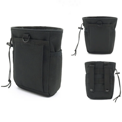 2024 New Outdoor 3-5L Camouflage Molle 600D Nylon Dump Drop Pouch Recycle Waist Pack Ammo Bags Hunting Accessories Bag Pouches