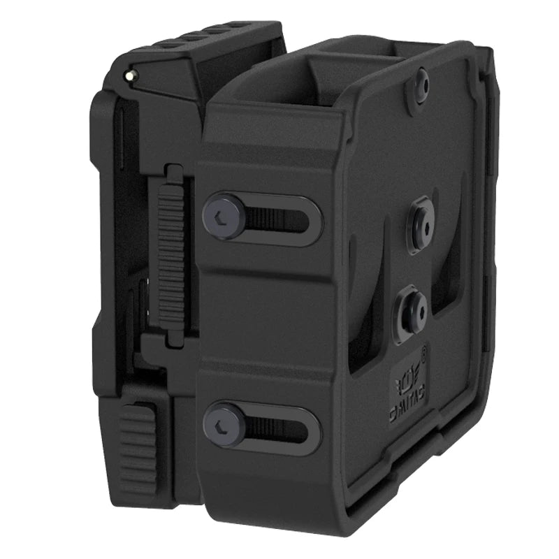 360° Rotating Universal Double Magazine Pouch for Glock, Sig Sauer, S&W, Beretta, Browning, Taurus, H&K, Springfield, Ruger Maga