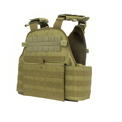 Men Tactical Vest Plate Carrier Yakeda 1000D Molle Chest Rig Waterproof Wear-Resistant Easy Operate Molle Tactical Accessory