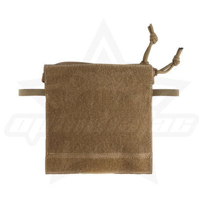OPHIDIAN Hunting Vest Accessory Small Pocket Hook and Loop Pocket Storage Pocket Zipper Closure Pocket Insert Chest Gear