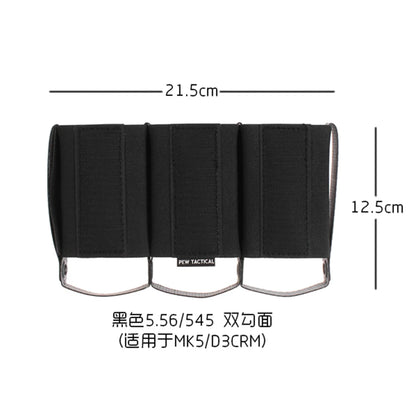TACTICAL Chest Triple Tool Divider Pouch 5.56/545/7.62 Mag Insert Pouch for MK5 D3CRM DOPE MI27-30