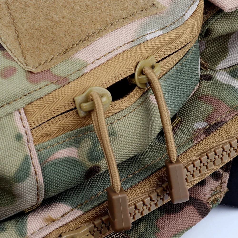 JPC 2.0 Adventure Vest Utility Pouch | Lightweight Organizer MOLLE Compatible Accessory | For Outdoor Gear Equipment Accessories