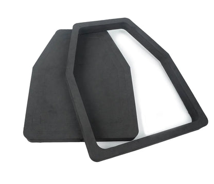 2pcs Tactical Vest EVA Plates Body Carrier Swimming Cut Shock Plate Insert Plate Cover Hunting Vest 2cm Armor Plates