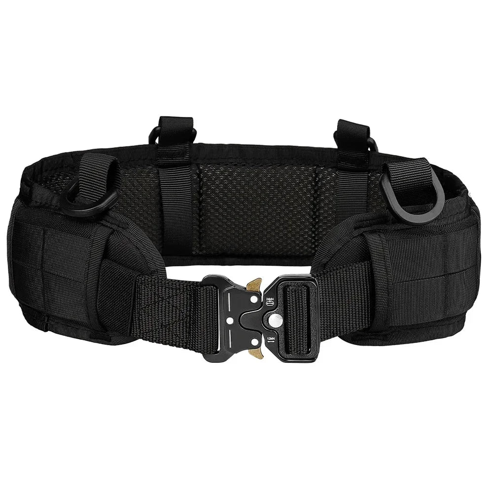 MOLLE Adjustable Tactical Waistbelt Quick Release Durable for Cs TrainingStylish Unisex Design Perfect for All Weather Combat