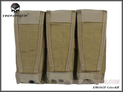 Emersongear Flap Triple Magazine Pouch Mag Storage Purposed Bag Molle System