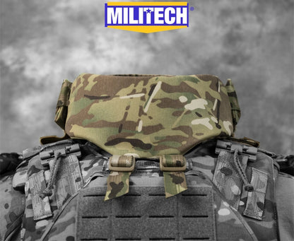 MILITECH Level 3A Neck&Throat Protector Tactical Neck Guard Tactical Collar Fits AVS CPC LVS Vest Neck Anti-Fragment