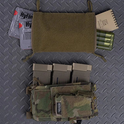 Tactical Chest Rig Internal Pocket Chest Hanging Front Panel Pouch