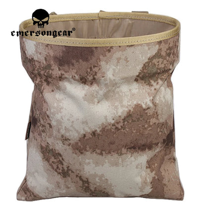Emerson Tactical Drop Pouch CQC Foldable Dump Bag MOLLE Utility Organizer Hunting EDC Belt Pocket Sport Outdoor Combat