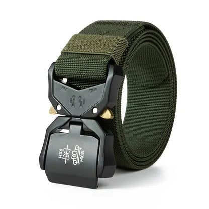 2026 New Tactical Belt Buckle Quick Release Elastic Belt Casual Tooling Training Belt Men's Trousers Belt