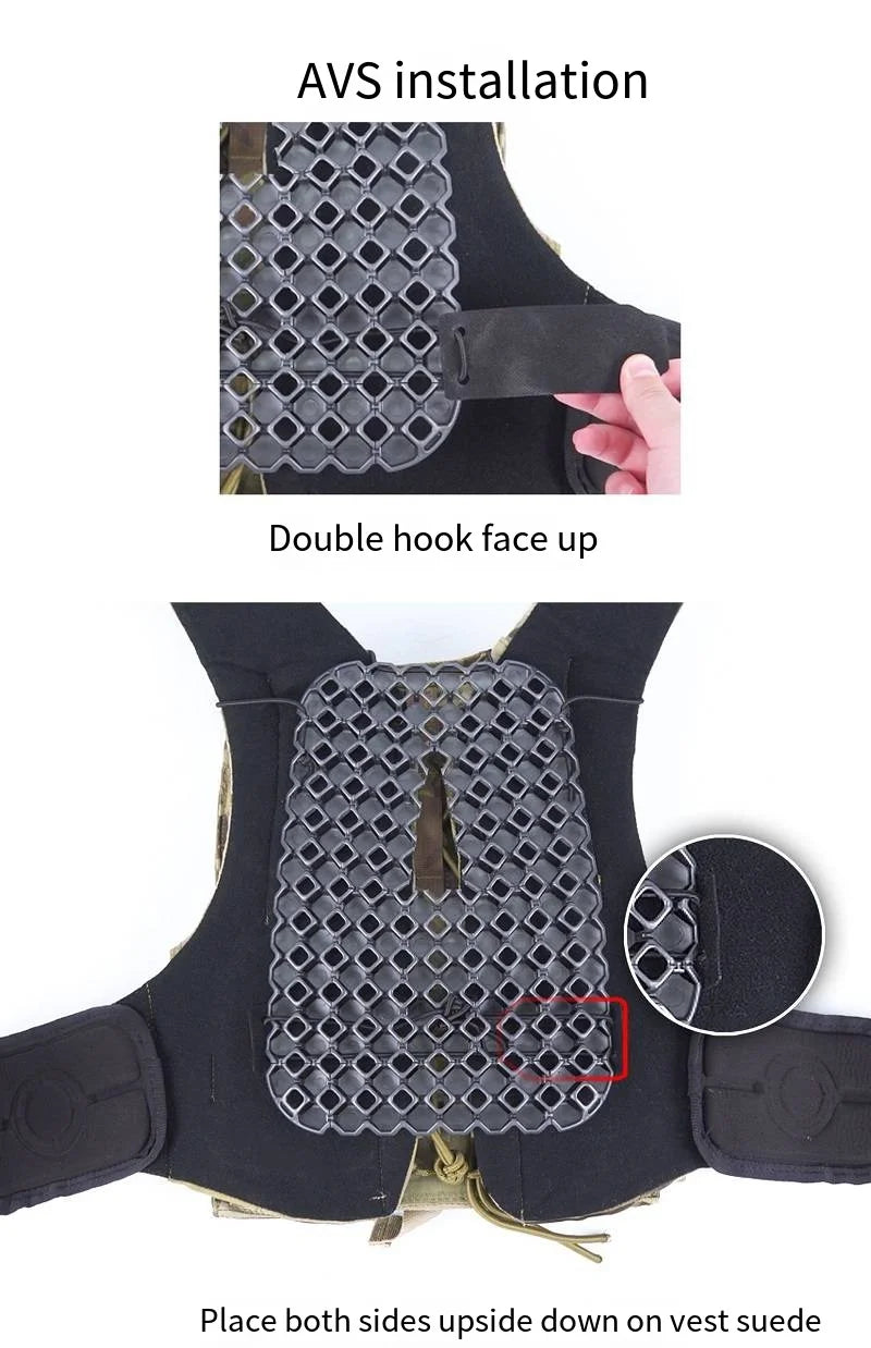 Tactical Vest 3D Three-Dimensional Breathable Universal Heat Dissipation And Pressure Reducing Liner