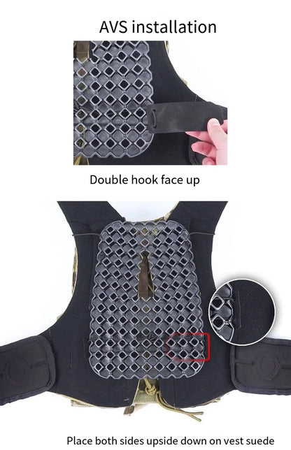 Tactical Vest 3D Three-Dimensional Breathable Universal Heat Dissipation And Pressure Reducing Liner