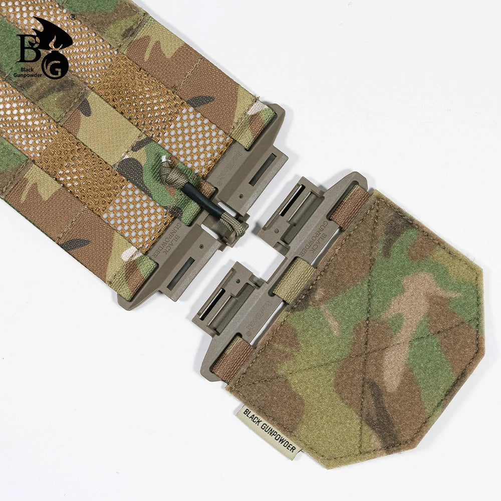 Magnetic Quick-Release Buckle Set  Molle 3-Band Design, Compatible with Tactical Vests for Hunting