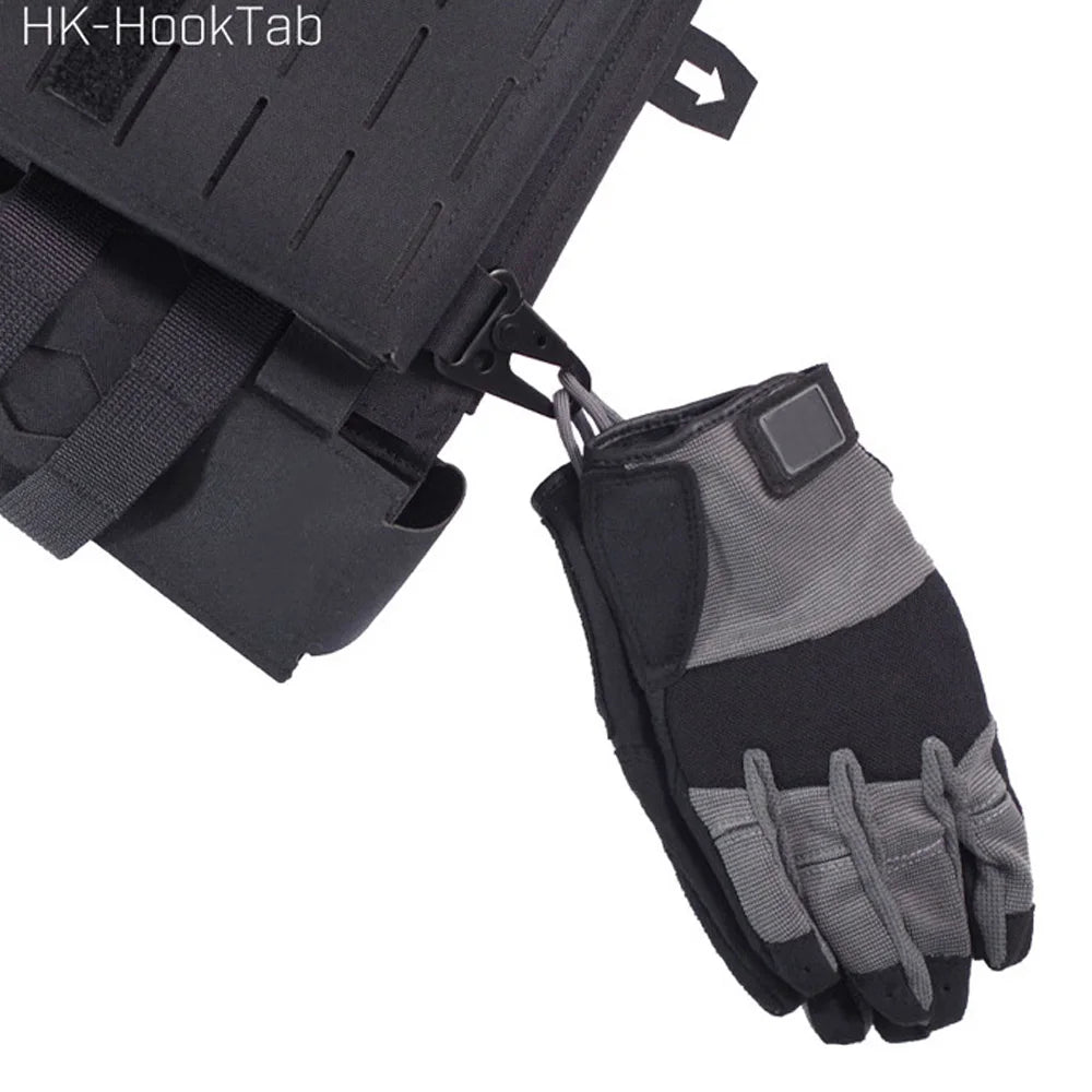 VULPO Tactical Hook Multifunctional Glove Hanging Buckle Hook Loop Buckle For Hunting Vest Hang Gloves Keys Small Tool