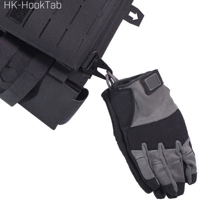 VULPO Tactical Hook Multifunctional Glove Hanging Buckle Hook Loop Buckle For Hunting Vest Hang Gloves Keys Small Tool