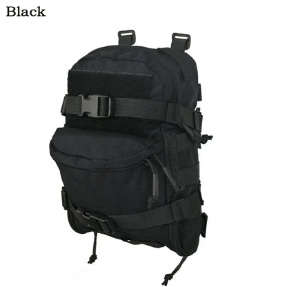 Tactical Hydration Backpack Combat Training Assault Molle Bag Outdoor Hunting Vest Back Plate Carrier Water Bag 1PC