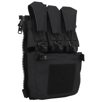 Tactical Multi purpose Bag Tactical Vest for FRO Style V5 Vest Back Panel Double Pouch Zip On Backpack Hunting Hiking