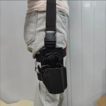 Outdoor Simulation CS Tactical Leg Bag , Real CS Outdoor Camouflage Accessory Bag Tactical Lightweight Multi-pocket Leg Hanger