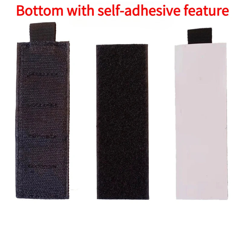 Tactical Hunting Ammo Holder 5 Rounds Shell Holder Bullet Bag Adhesive Patch for Rifle 12GA Shotgun Hunting Gun Accessories