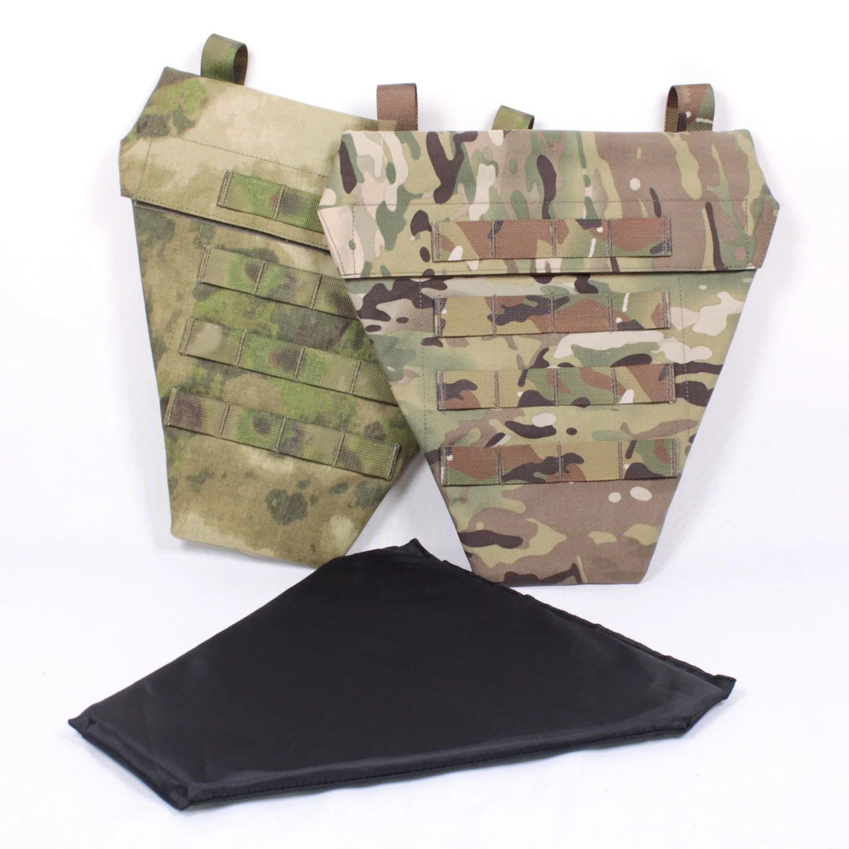 ATFG MC Camo LAP Panel 500D Delustered Nylon Tactical Groin Protection MV Lower Abdomen Platform Pouch Molle LAP Groin Bag