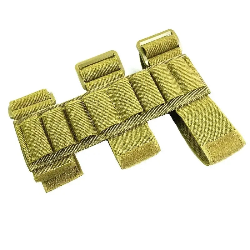 Outdoor Hunting Detachable Arm Bullet Pouch 8-Round Ammunition Shell Carrier Bag For 12/20 Gauge Shotguns Hunting Accessories