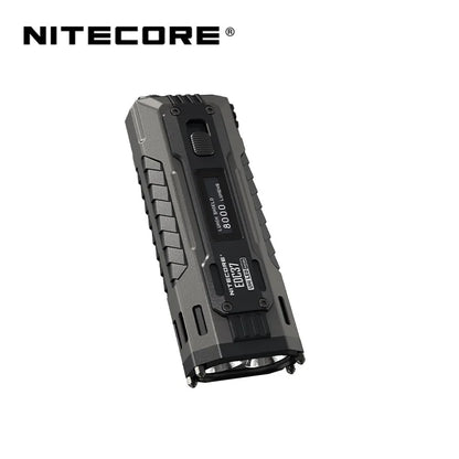 NITECORE EDC37 8000 lumens Strong light Ultimate Tactical EDC Flashlight Built-in 8000mAh Li-ion Battery