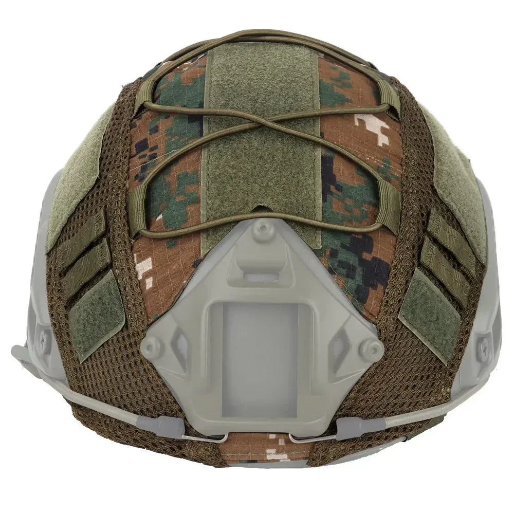 Sport Helmet Cover Hunting Shooting Airsoft Helmet Cover Mesh Paintball Helmet Cover for Ops-Core PJ/BJ/MH Fast Helmet Cover