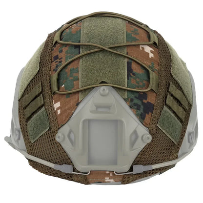 Sport Helmet Cover Hunting Shooting Airsoft Helmet Cover Mesh Paintball Helmet Cover for Ops-Core PJ/BJ/MH Fast Helmet Cover