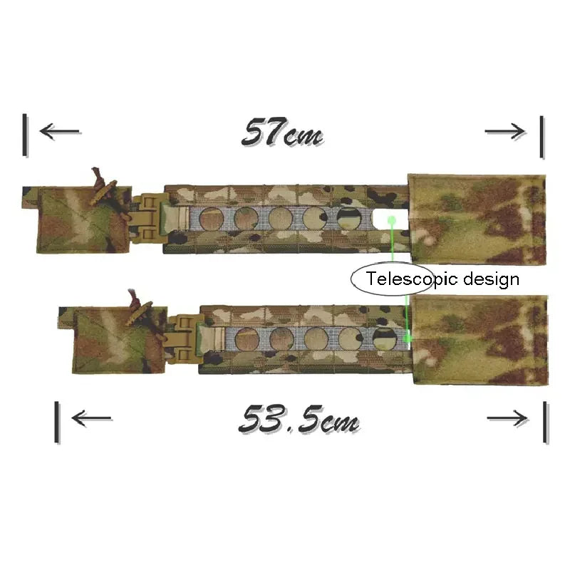 Tactical FCSK Vest Plate Carrier Cummerbund Airsoft JPC Vest Quick Release Gear Cummerbund Waist CoverAccessories