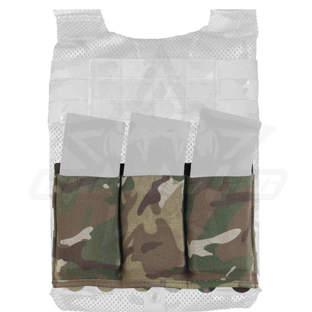 OPHIDIAN 5.56/7.62 Magazine Pouch Hunting Molle Magazine Pouch Single Double Triple Magazine Storage Bag Hunting Elastic Box for