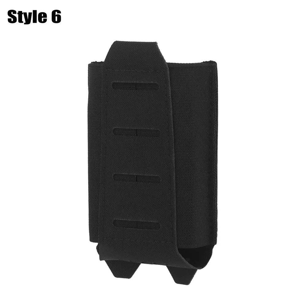 OPHIDIANTAC 5.56/7.62/9mm/AR15/M4 Mag Bag Molle System Lightweight Storage Bag Waistcoat Accessory Pack for hunting gear