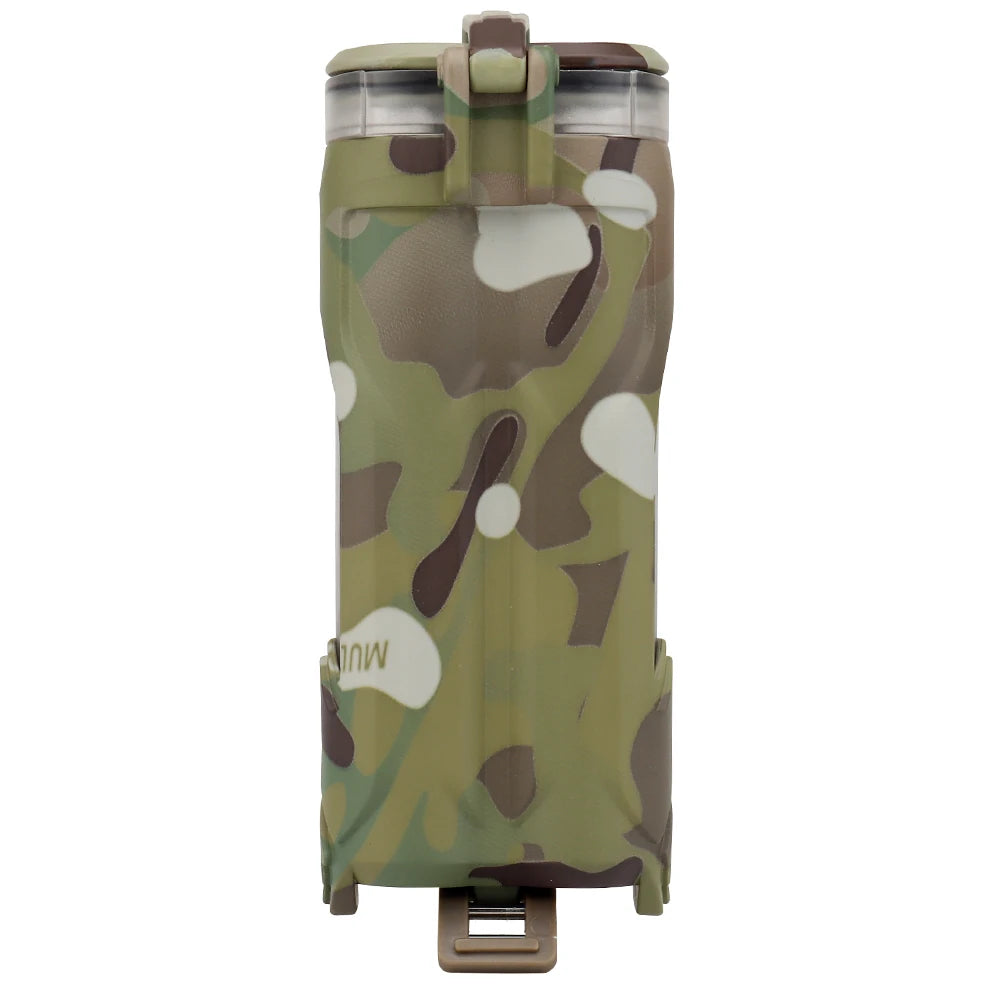 Tactical Case Battery Storage Box Waterproof for AA AAA CR123 18650 Battery Outdoor Tool Storage Holster MOLLE Vest Belt Gear