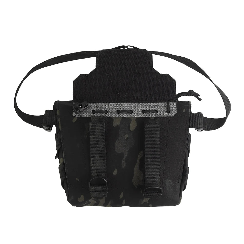 Compact abdominal PC lower bag Tactical Molle Dump Pouch / Utility Belt Bag tactical vest chest equipment tactical tilt bag