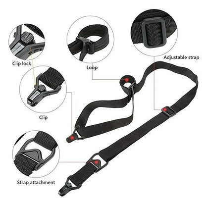 Ms3 Sling Multi-Mission Sling Strap Outdoor Ar Ak Rifle Universal Qd Sling Tactical Adustable Nylon Rope